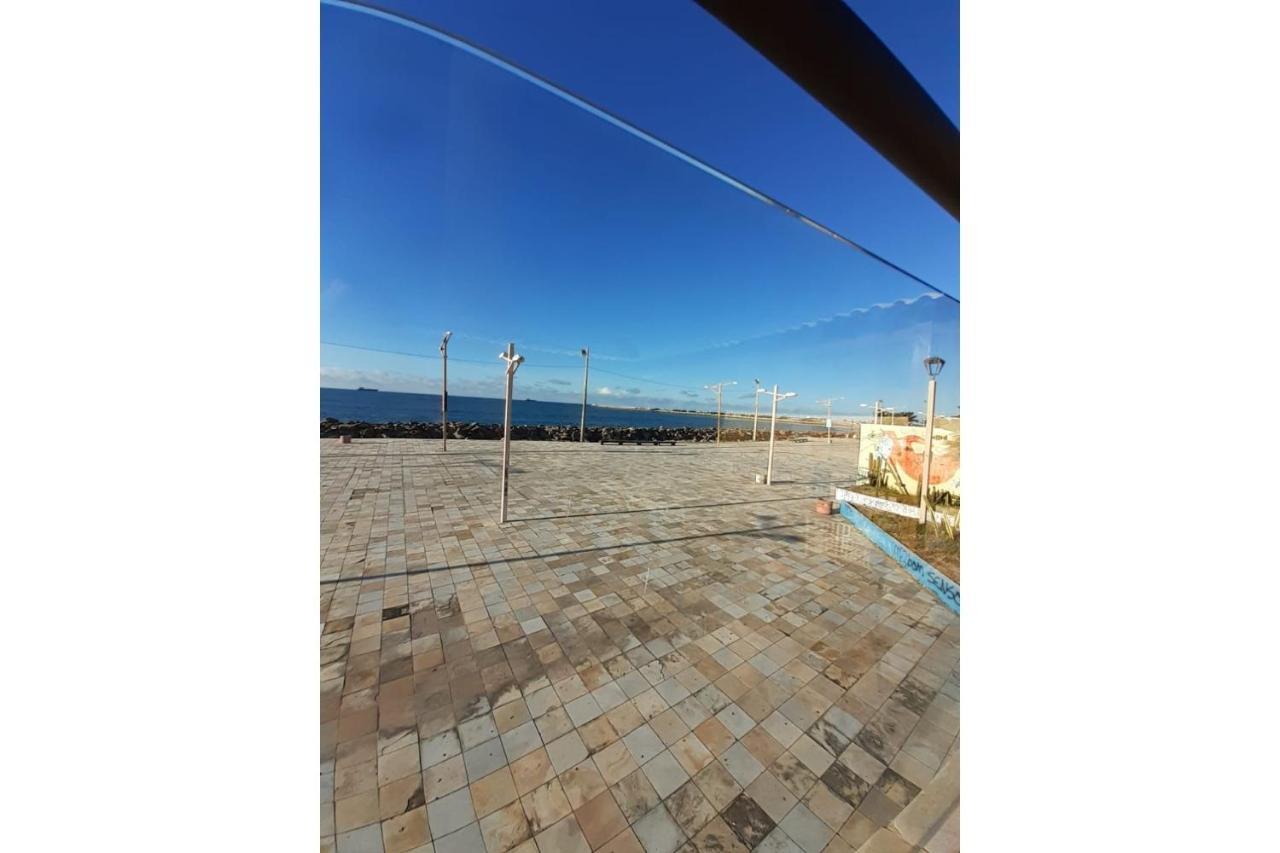 605 Flat Mobiliado Com Vista Lateral Mar Na Praia De Iracema Com Ventilador ฟอร์ตาเลซา ภายนอก รูปภาพ