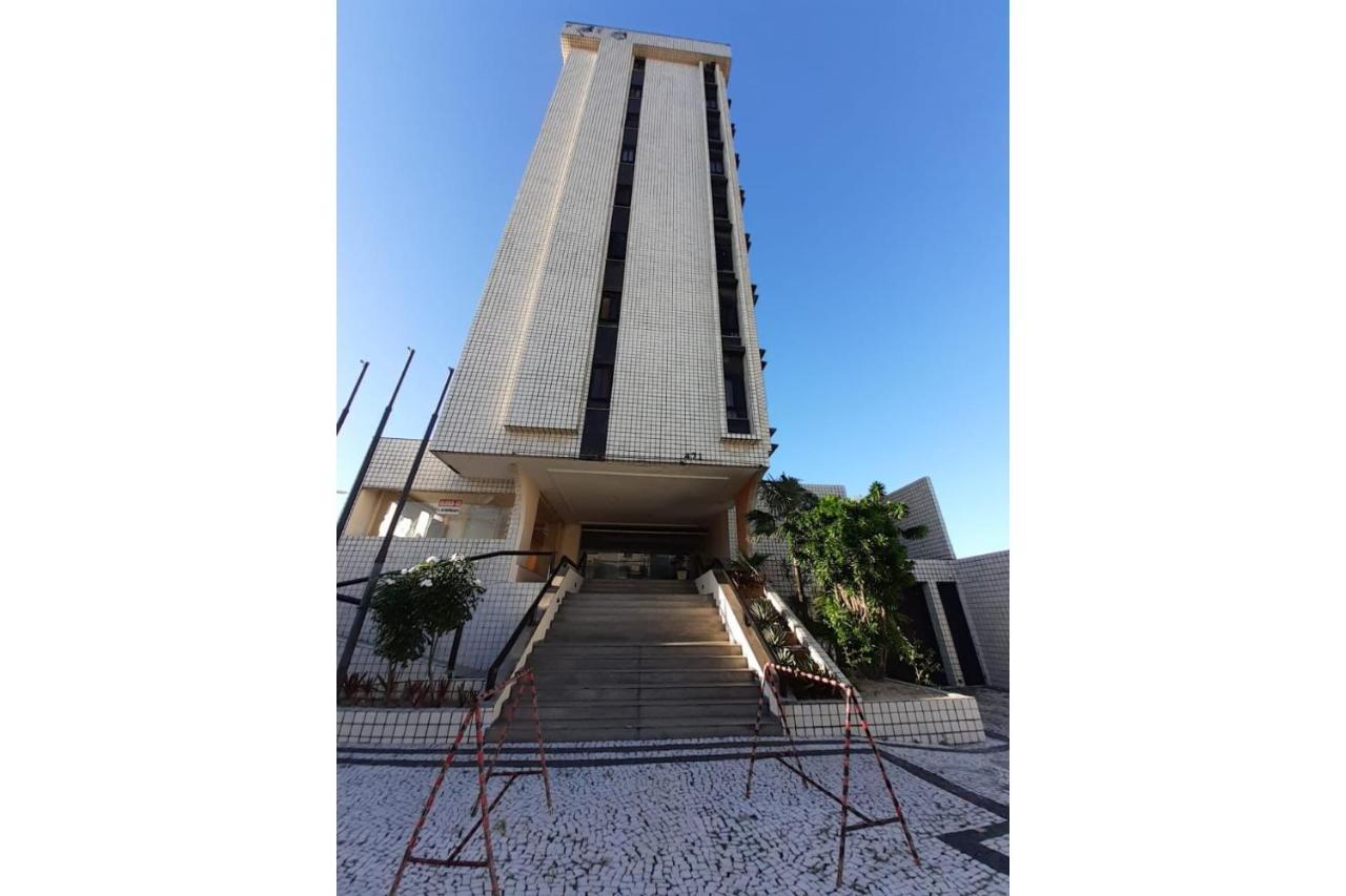 605 Flat Mobiliado Com Vista Lateral Mar Na Praia De Iracema Com Ventilador ฟอร์ตาเลซา ภายนอก รูปภาพ